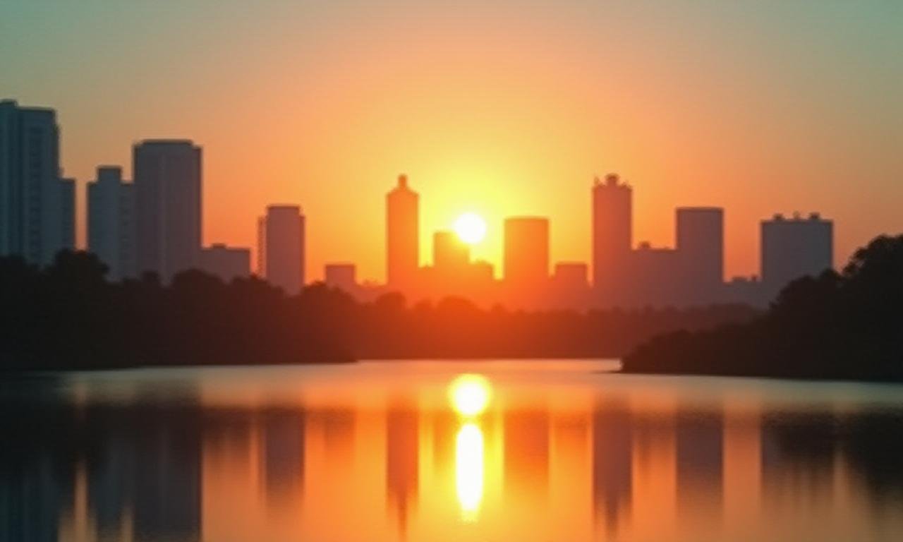 Calm background showing a balanced horizon